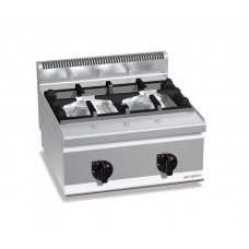 Плита газовая с 2 конфорками ggmgastro GHB663H